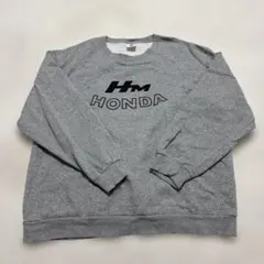 HONDA ロゴ入り グレー トレーナー XL