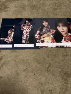櫻坂46 村井優 2025年 浴衣 生写真 4種 コンプ - メルカリ