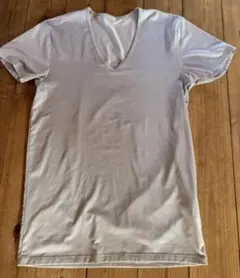 UNIQLO エアリズムVネックT（半袖）　グレー　Sサイズ