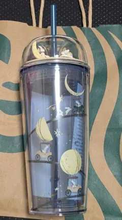 オータムフェスティバル2025コールドカップタンブラーラビットフィギュア　スタバ