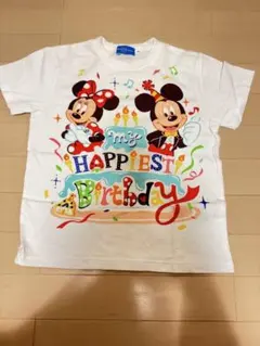 東京ディズニーリゾート バースデーミッキー ミニー Tシャツ 130cm