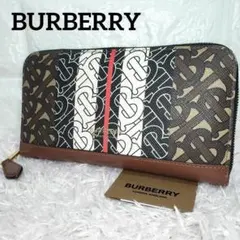 希少品】バーバリー 長財布 ラウンドジップ ペイント BURBERRY - メルカリ