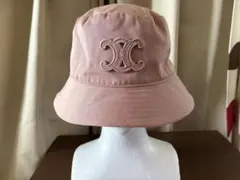 CELINE トリオンフ バケットハット ピンク Lのサムネイル