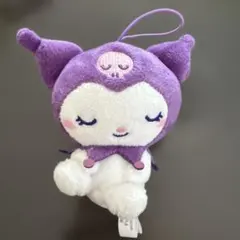 サンリオ クロミ ぬいぐるみ マスコット むにゃすやクロミ紫のサムネイル