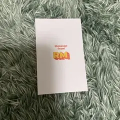 BTS Butter メッセージカード RM