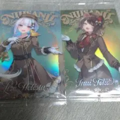 にじさんじウエハース2 カード 戌亥とこ＆リゼ・ヘルエスタ
