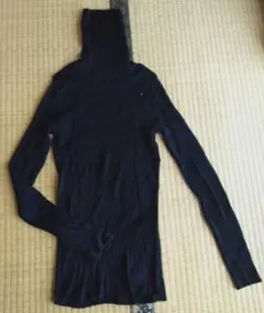 K.T Kiyoko Takase タートルネックセーター 毛100％