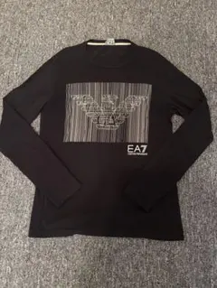 ☆EA7 EMPORIO ARMANI☆長袖カットソー ブラック メンズ