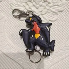 中古【 ポケットモンスター 】ポケモン ガブリアス ラバー リール キーホルダー