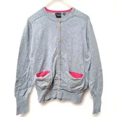 - ユニクロ × イリアンローブコラボ カーディガン レディース M 綿 グレー