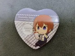 アニカフェ 缶バッジ　あんスタ　朱桜司