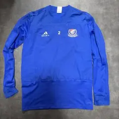 横浜F・マリノスadidas 青 長袖 サッカーウェア L