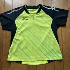 Mizuno 卓球ユニフォーム★レディースＭ★イエロー/ブラック