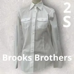 Brooks Brothers シャツコットン100% 長袖 レディース 2 S