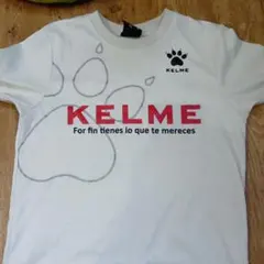 KELME サッカーシャツ ホワイト 140cm