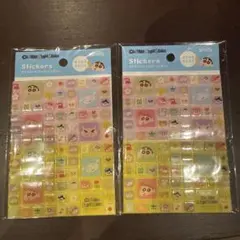 クレヨンしんちゃん　ブロックシール　2パック
