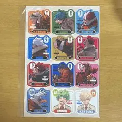 僕のヒーローアカデミア ヒロアカ 十傑 シール ジャンプGIGA