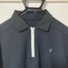 23区ゴルフ ブラック 半袖ゴルフシャツ Lサイズ