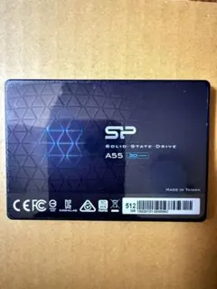 【正常判定 95%】シリコンパワー SSD 512GB A55 動作確認済みのサムネイル