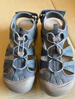 KEEN ブルーグレー ストラップサンダル　25cm