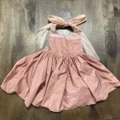 MARLMARL 新品未使用　エプロン　ピンクベージュ