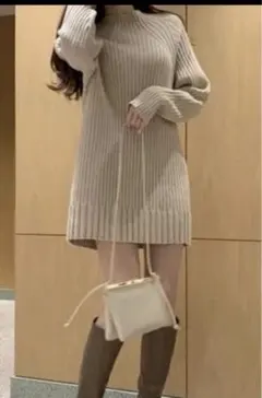 スナイデル ニットワンピース