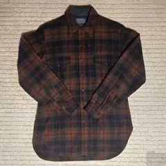 【PENDLETON】チェックウールシャツ 70〜80's