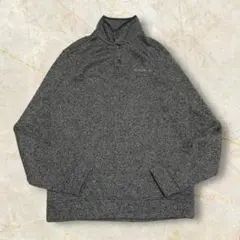 m*p様 エディーバウアー フリース US スナップボタンプルオーバー 刺繍ロゴ