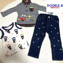 ☆ミキハウスダブルビーおまとめ3点セット☆ 80センチ