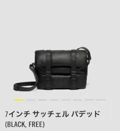 ドクターマーチン サッチェルパデッド 7インチ 黒 新品未使用 - メルカリ
