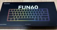 【新品】ラピットトリガー FUN60 メカニカルキーボード ホワイト