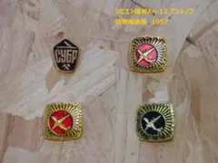 ビンテージ　ロシア・ソビエト☆航空機ピンバッジ【4個セット】 BD-APL-12