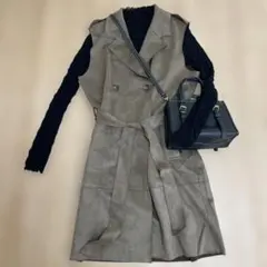 ZARA ダブルブレストベスト M