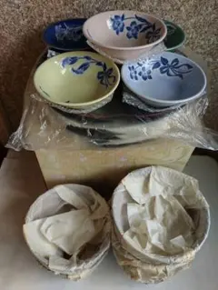 【桂由美】漆器　お椀セット　お椀▪おぼん▪陶器製小鉢の5客＆熊の調味料入れ付きのサムネイル