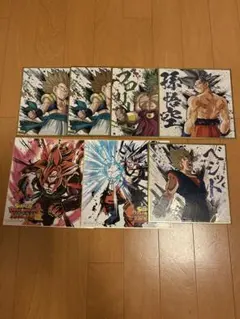 ドラゴンボール色紙 7枚セット