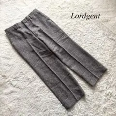 【LORDGENT】スラックス　グレー　85 日本製　ウール　フォーマル