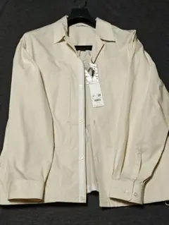 【新品】ユニクロ +J スーピマコットンオーバーサイズシャツ L