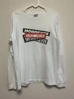 MONO EYES ロングスリーブTシャツ ホワイト