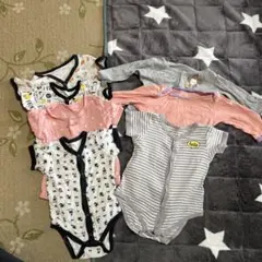 ベビー肌着　６枚セット　80サイズ　長袖　半袖