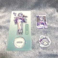 夢見月瑞希　アクスタ・シール・メタルカードセット　原神　スシローコラボ