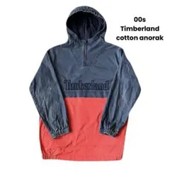 00s Timberland コットン　アノラック