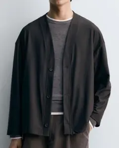 Magine】コーデュロイ スキッパー シャツ ブラック Cambio - メルカリ
