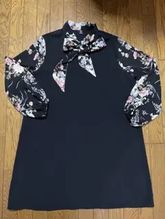 SHEIN 花柄 シャツ ワンピース 1XL