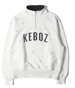 KEBOZ x NICKGEAR ハーフジップ