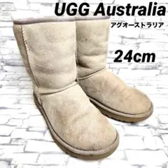 UGG Australia アグオーストラリア ムートンブーツ 24cm
