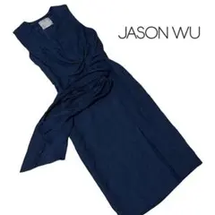 5*r様 JASON WU⭐️2016 RESORTワンピース　シルク　ネイビーのサムネイル