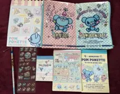 平成レトロ　ポンポネット　雑貨　文房具　まとめ売り