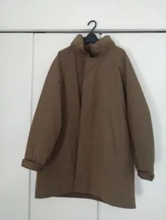 UNIQLO 防風パデッドコート BROWN Mサイズ 茶