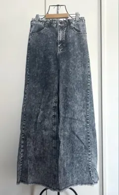 デニムフレアパンツ