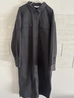 PLSTシャツワンピース
